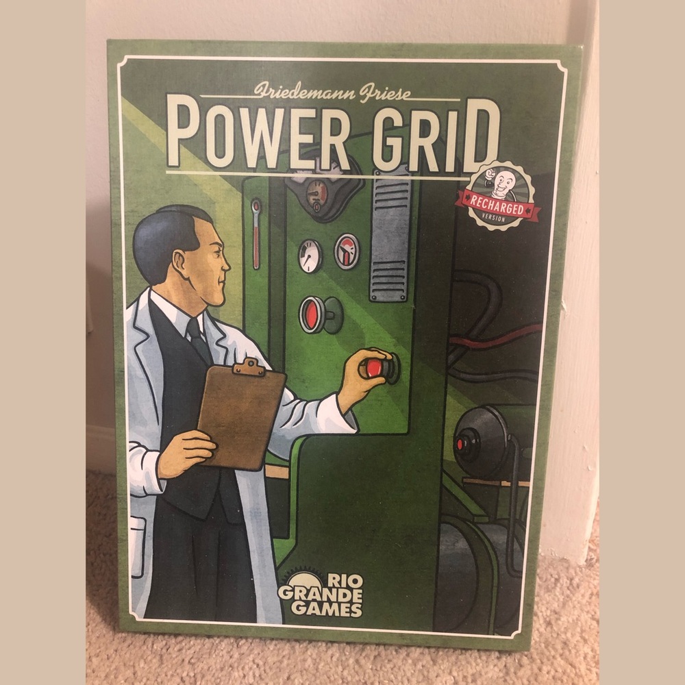 Rio Grande Games Power Grid Recharged board game